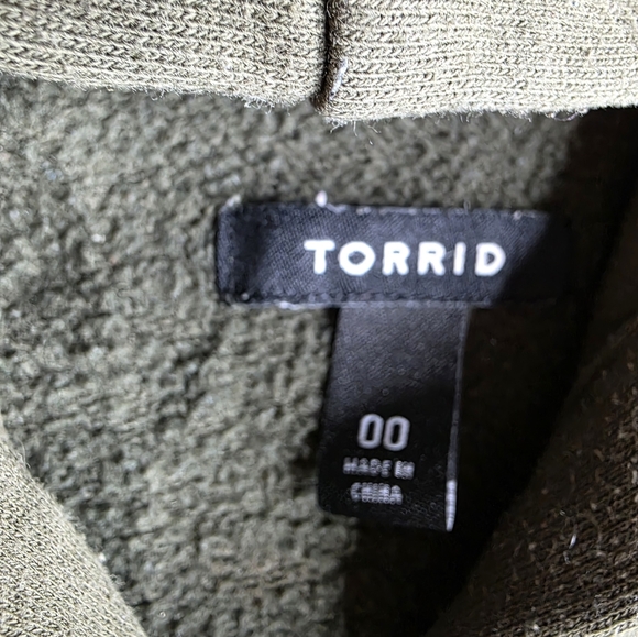 Torrid Olive Utility Jacket - Picture 9 of 11